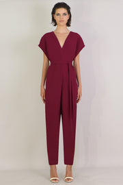 FLUID EASY V JUMPSUIT RASPBERRY