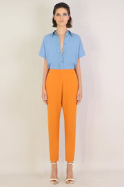 Fluid Slim Leg Pant Orange