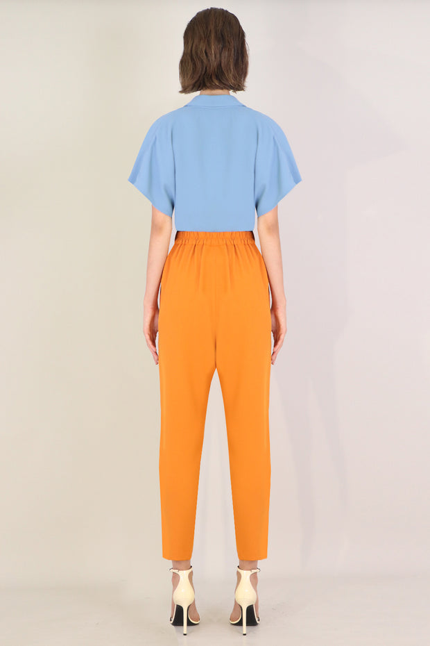 Fluid Slim Leg Pant Orange