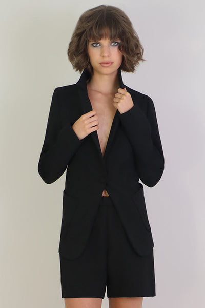 Tissue Perfect Blazer Black