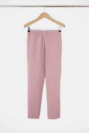 Tissue Narrow Crop Pant Pink