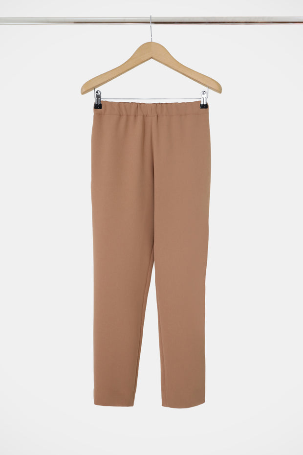 Tissue Narrow Crop Pant Nutmeg